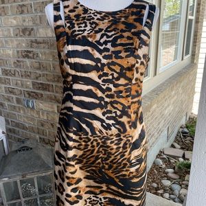 Ladies INC animal print dress